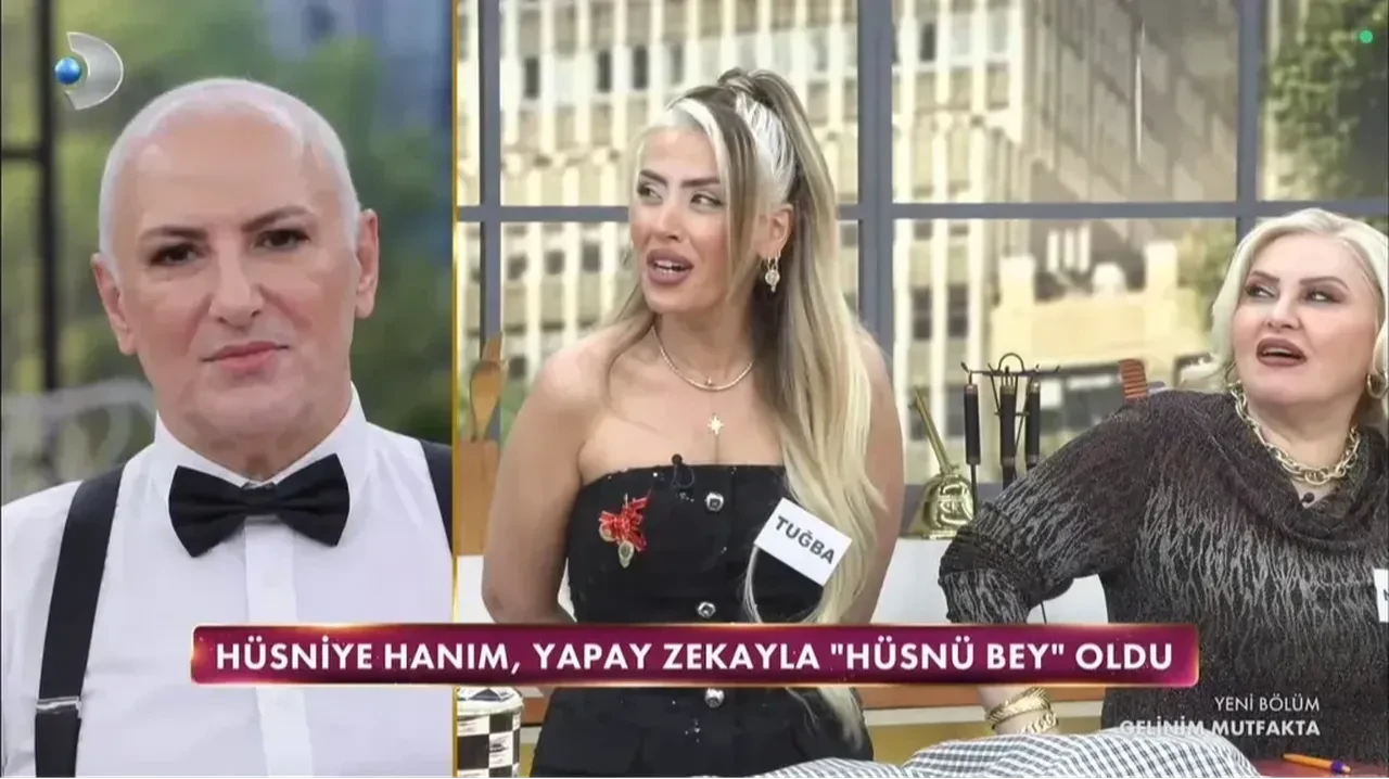 Gelinim Mutfakta'da yapay zeka şoku! Yarışmacıların erkek halleri kahkahaya boğdu