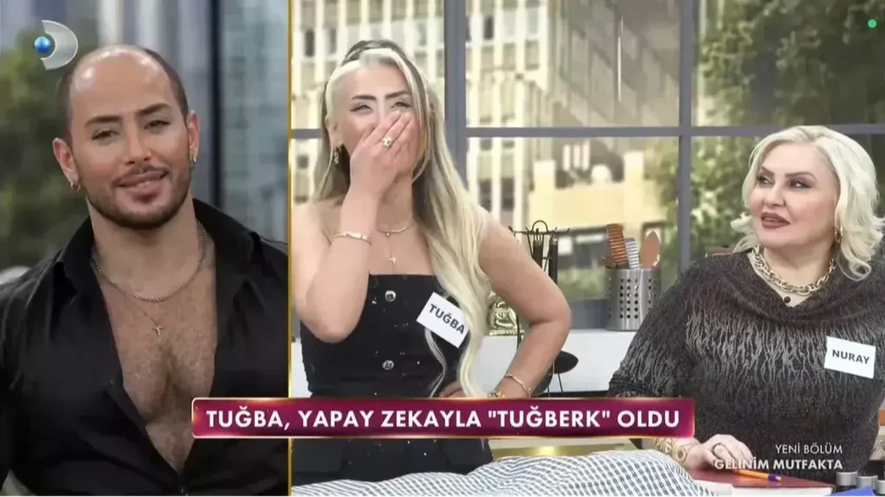 Gelinim Mutfakta'da yapay zeka şoku! Yarışmacıların erkek halleri kahkahaya boğdu