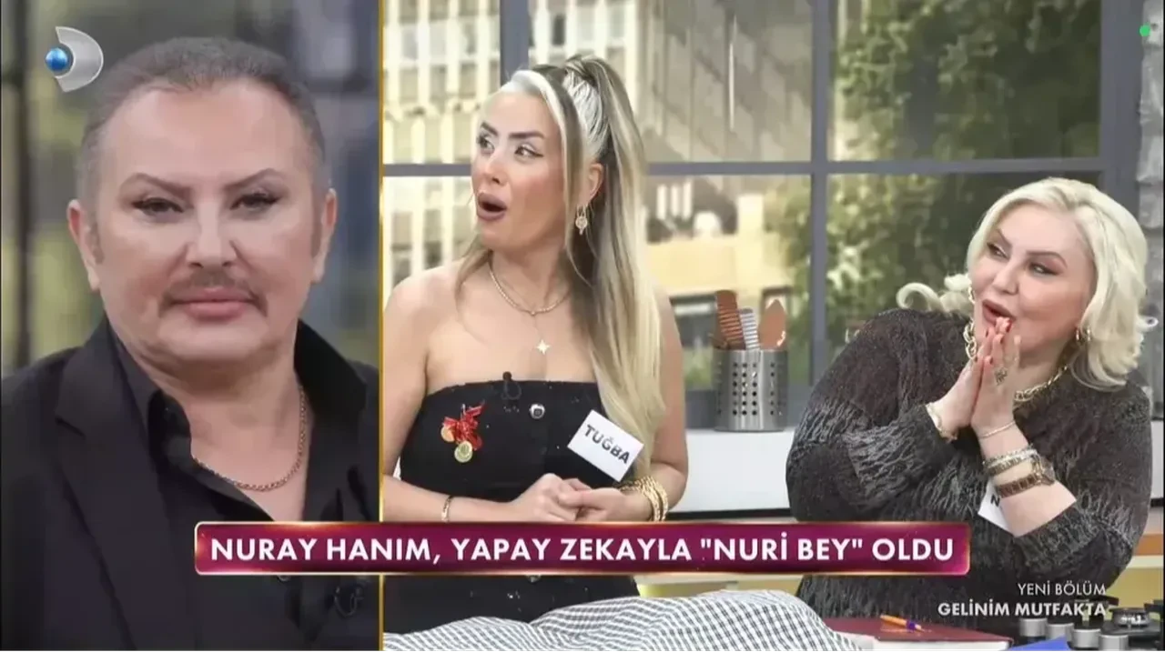 Gelinim Mutfakta'da yapay zeka şoku! Yarışmacıların erkek halleri kahkahaya boğdu