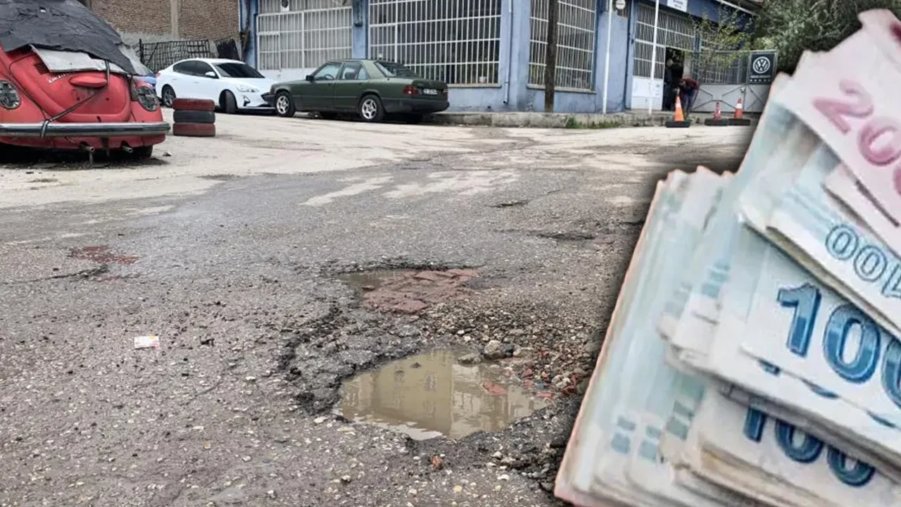 Lastik yarılması, jant yamulması ve alt takım hasarı... Kazazede sürücüleri sevindiren haber: Tazminat davası açılabilir