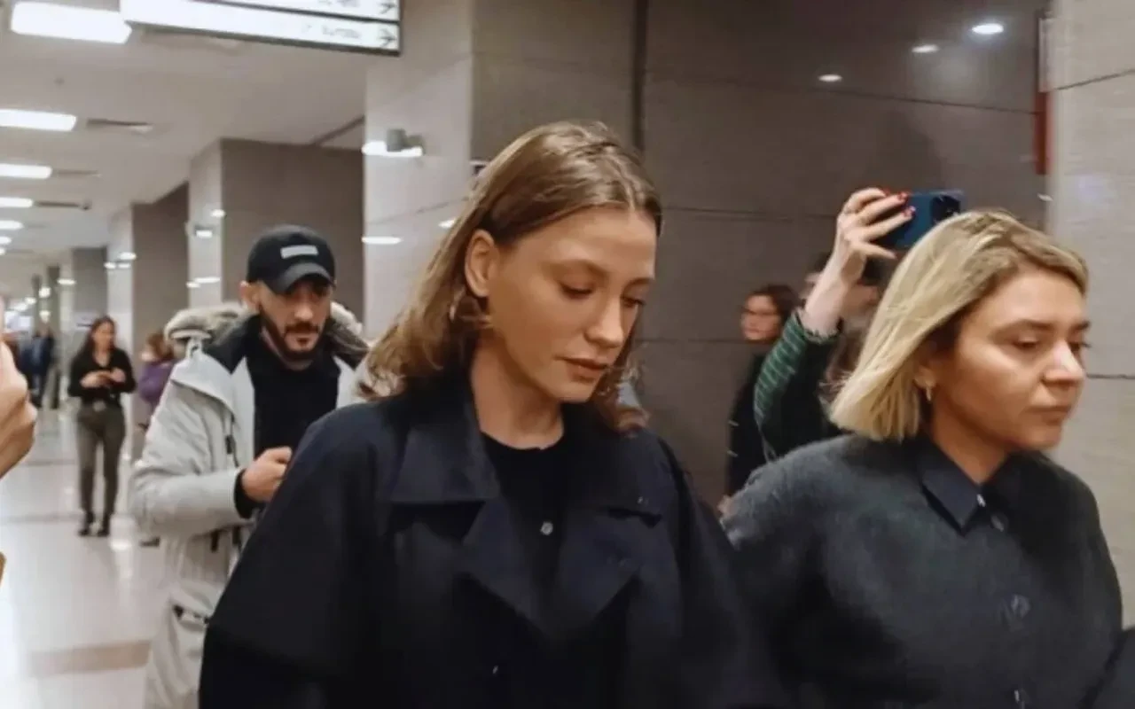 Serenay Sarıkaya serbest bırakıldı! Elleri cebinde gelmesi dikkat çekmişti