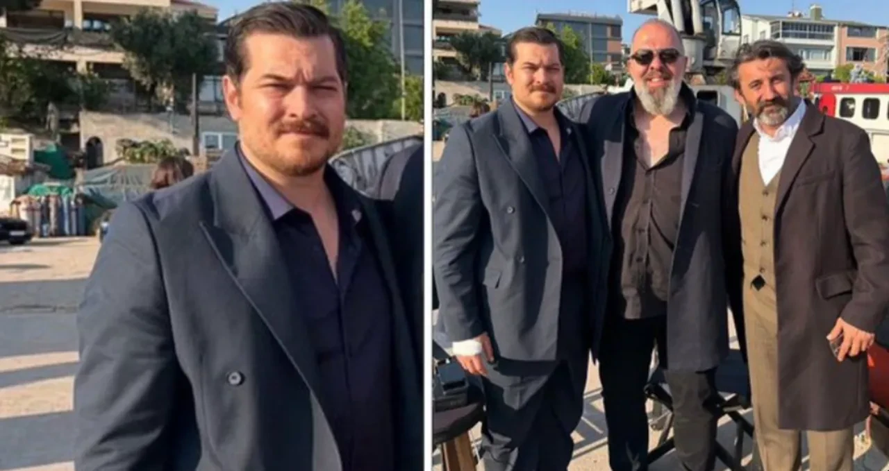 Çağatay Ulusoy'un son hali olay oldu! Setten gelen kareye sosyal medyada yorum yağmuru