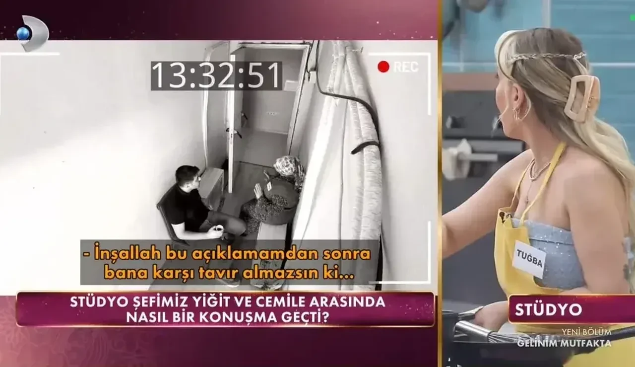 Gelinim Mutfakta Cemile ve Yiğit arasında neler oluyor? Elleriyle elma yedirdi, hediyeler peş peşe geldi!