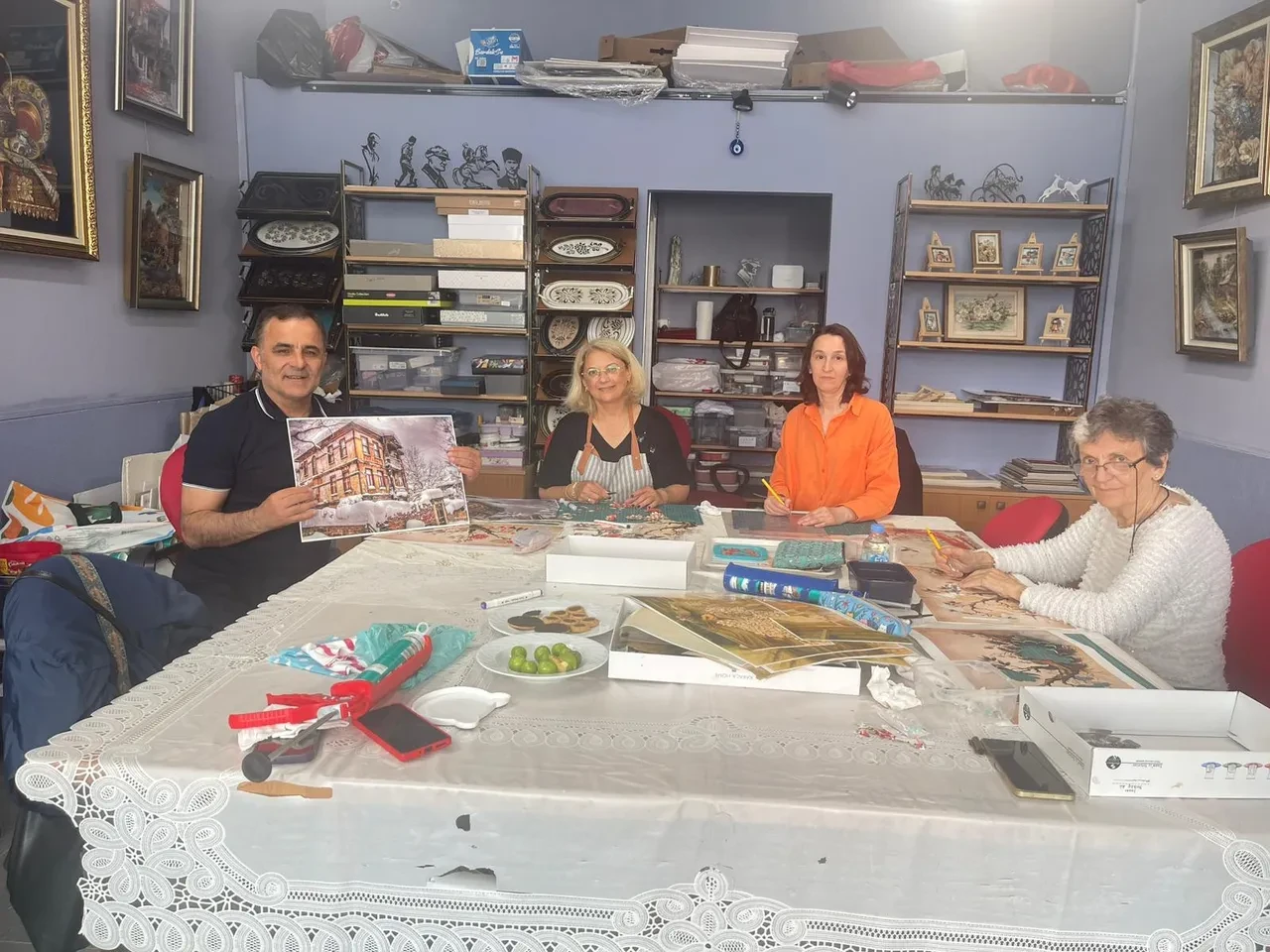 Güngör Yavuzaslan Bartın'da: Bartın'da bir ilk! Eski Bartın evleri ve görselleri sanatla yaşatılıyor!