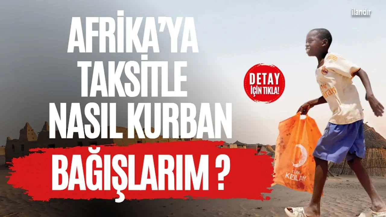 Kızılay'dan kurban bağışında 4 taksit imkanı