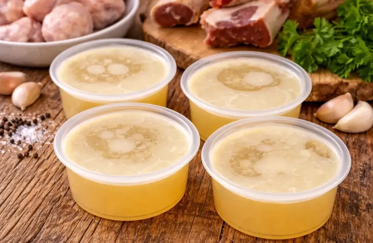 Pratik ve az yer kaplayan kemik suyu saklama yöntemleri! Buzluk için kemik suyu nasıl yapılır?