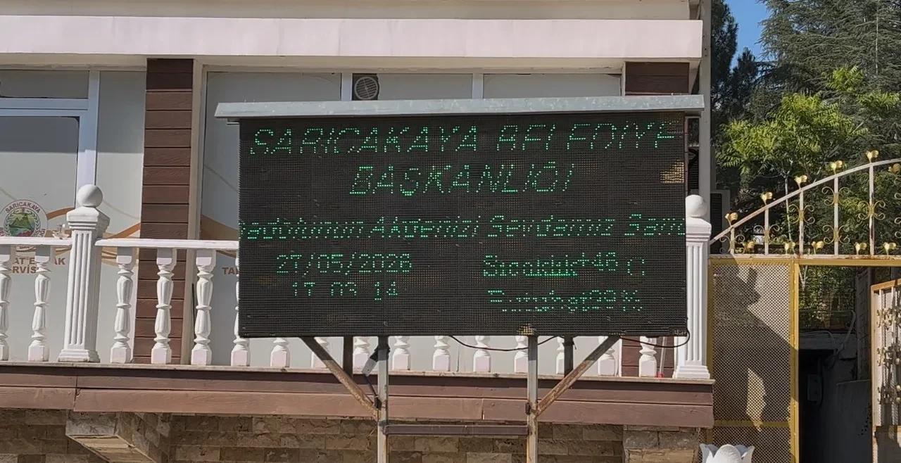 Rekoru elinde tutan ilçe bayramın ilk günü 46 dereceyi gördü