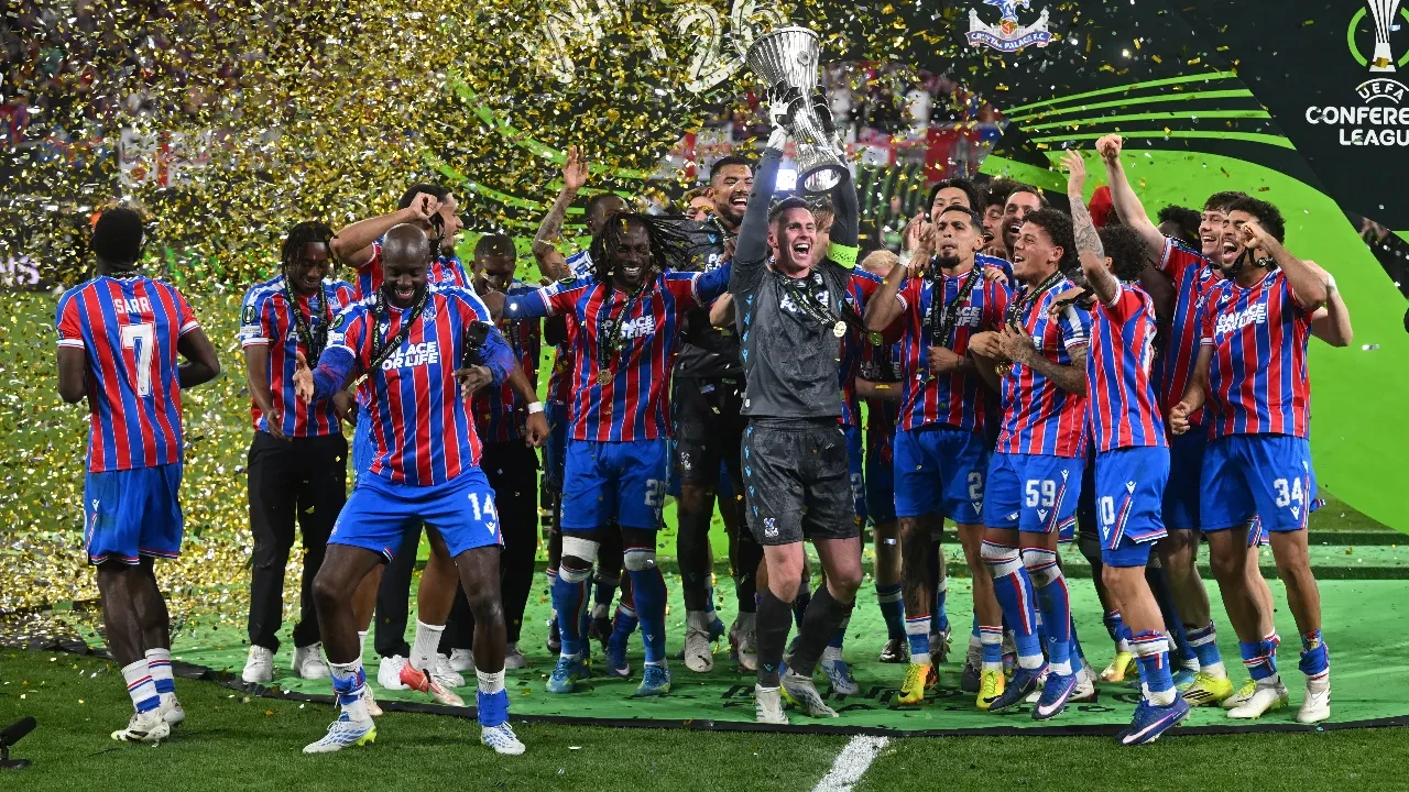 UEFA Konferans Ligi'nde şampiyon Crystal Palace! İngiliz ekibi, Rayo Vallecano'yu mağlup etti