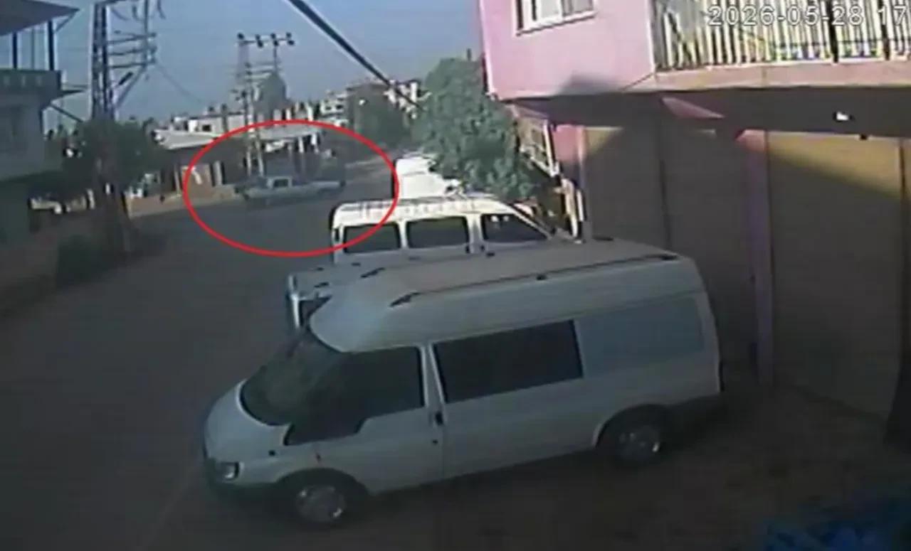 İkisi de yavaşlamadı, kaza kaçınılmaz oldu