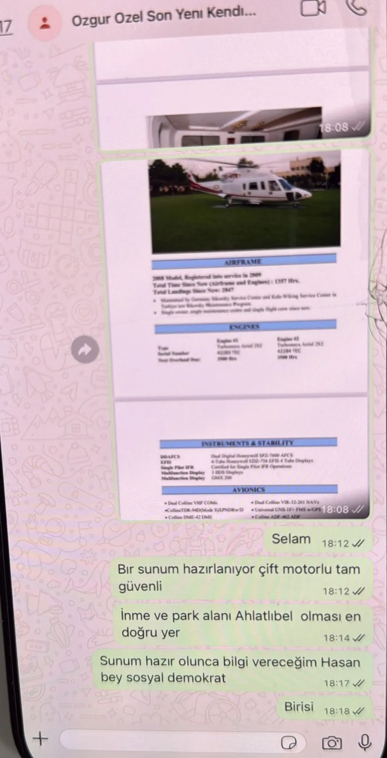 Özgür Özel ile Özkan Yalım'ın 'helikopter' konuşmaları ortaya çıktı!