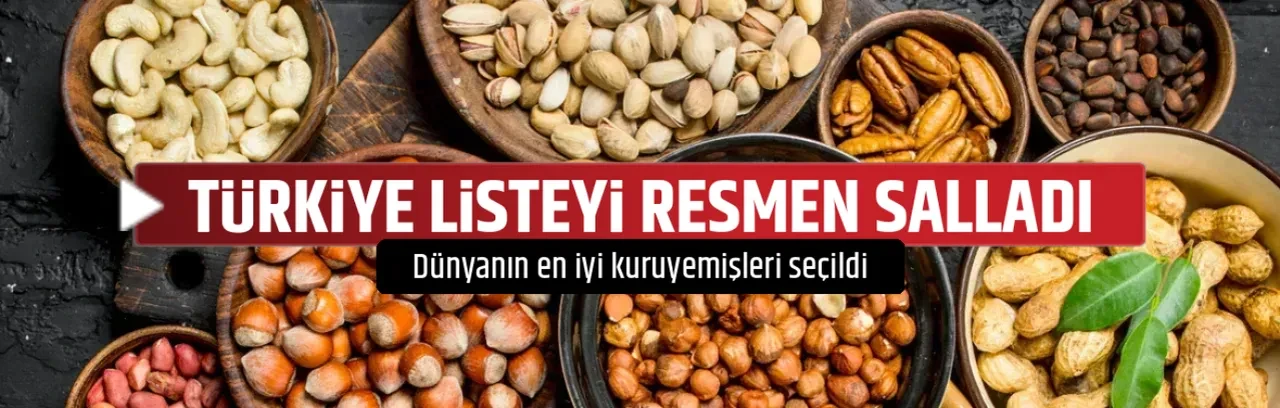 TÜRKİYE LİSTEYİ RESMEN SALLADI
