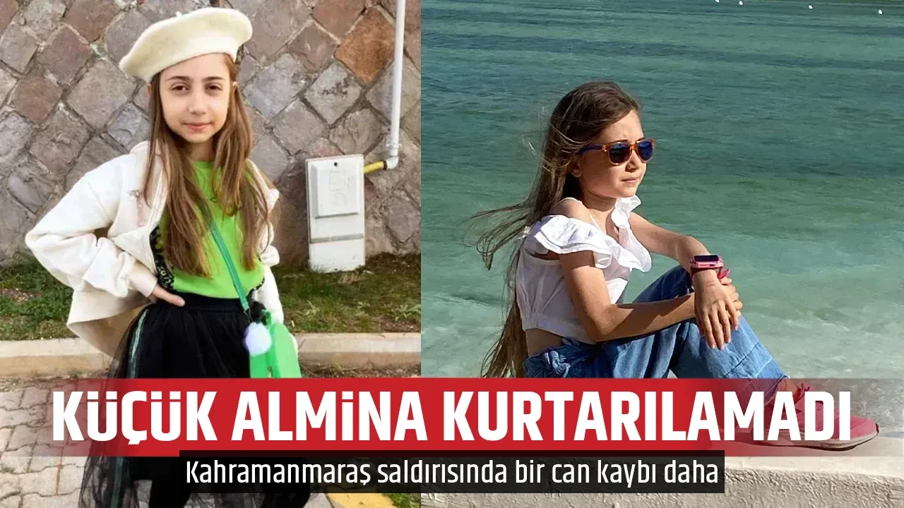 KÜÇÜK ALMİNA KURTARILAMADI