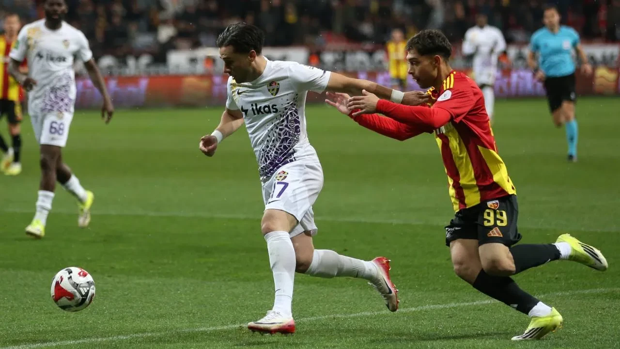 Kayserispor ile Eyüpspor yenişemedi! Kritik mücadele 1-1 sona erdi