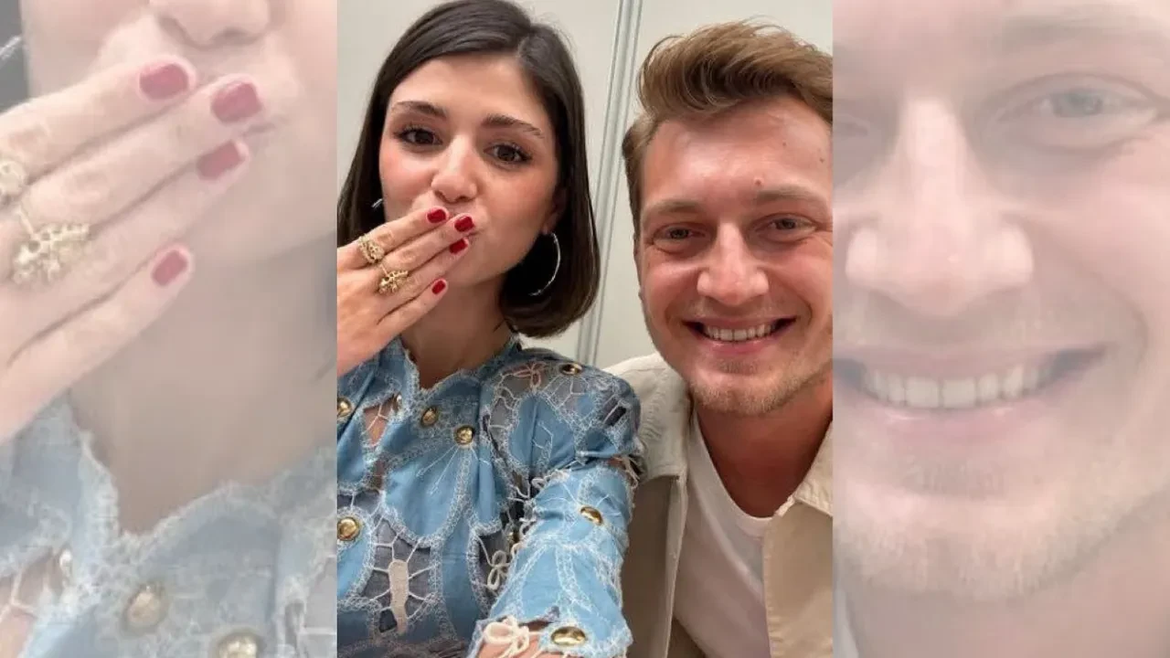 Zeynep Atılgan ve Erdem Şanlı’ya Fransa’da sevgi seli! Şıklıkları göz kamaştırdı