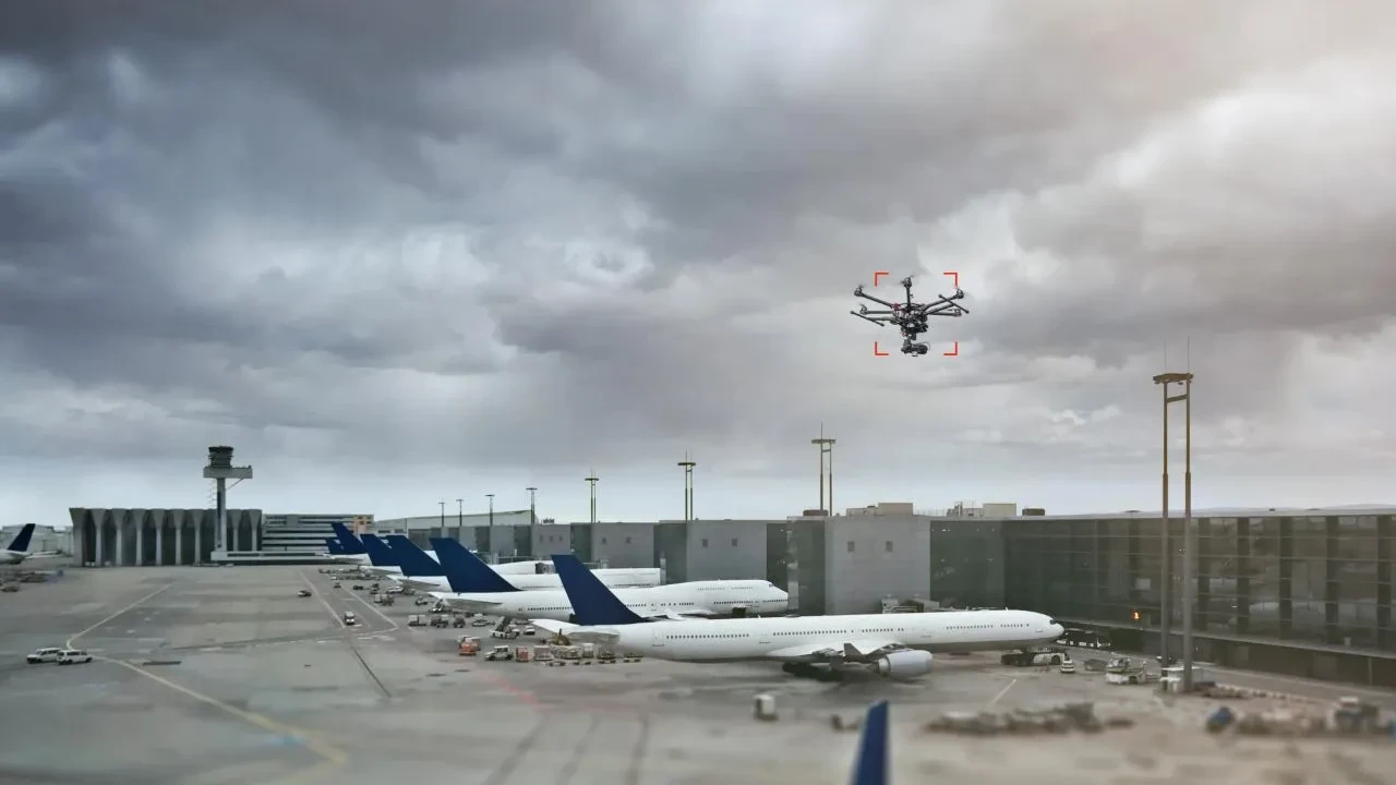 Havalimanında drone alarmı! Ekipler harekete geçti, uçuşlar durduruldu