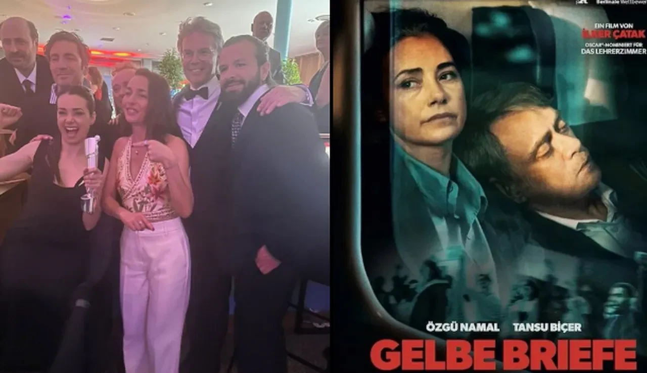 Özgü Namal ve Tansu Biçer'li Sarı Zarflar Almanya'yı salladı! Gümüş Lola Ödülü'nün sahibi oldu