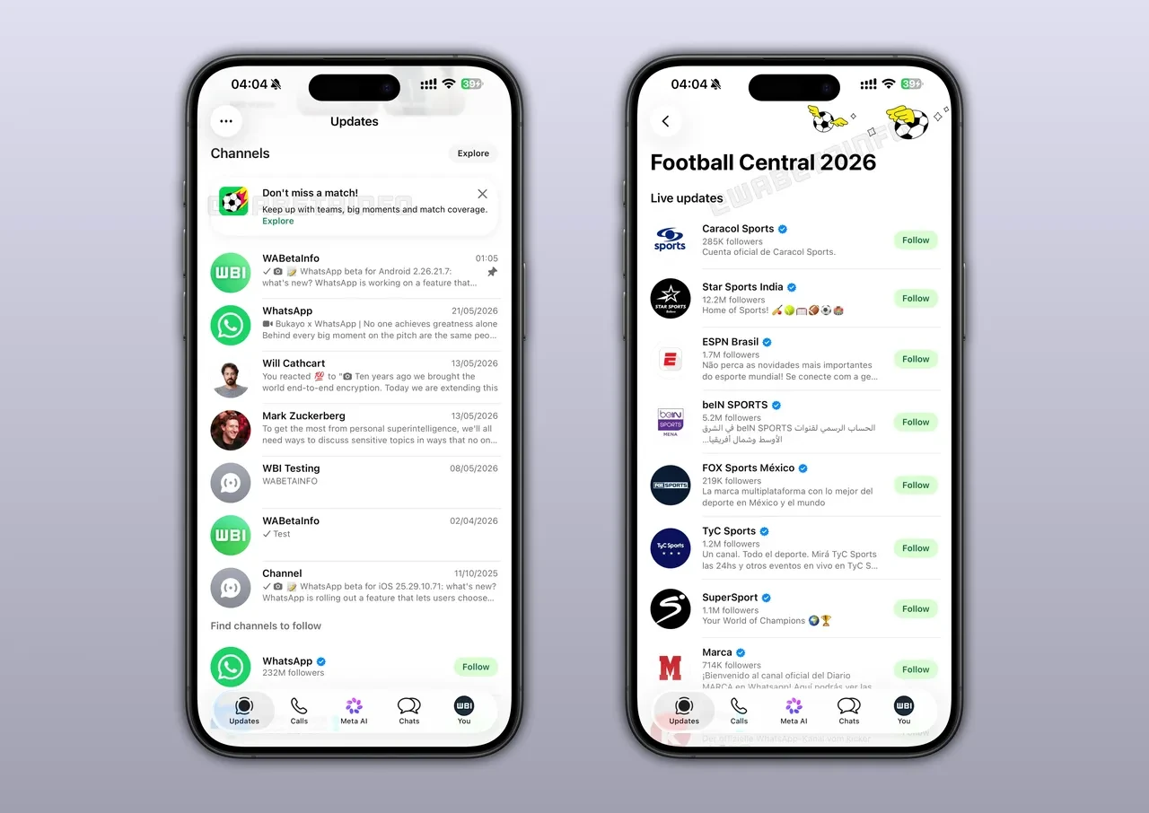 2026 Dünya Kupası WhatsApp'a geliyor: Maçlar takip edilebilecek