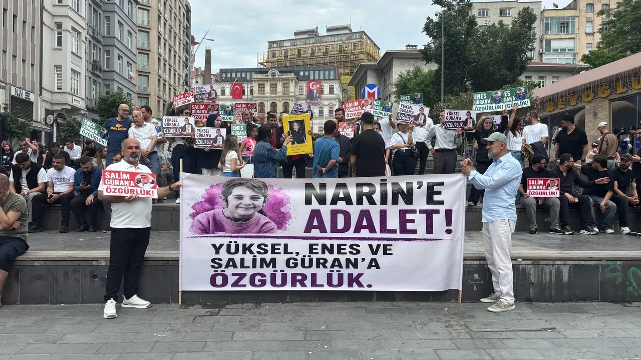 Narin Güran'ın babası kararı protesto etti: "Kızımızı öldürecek kadar zalim değiliz"