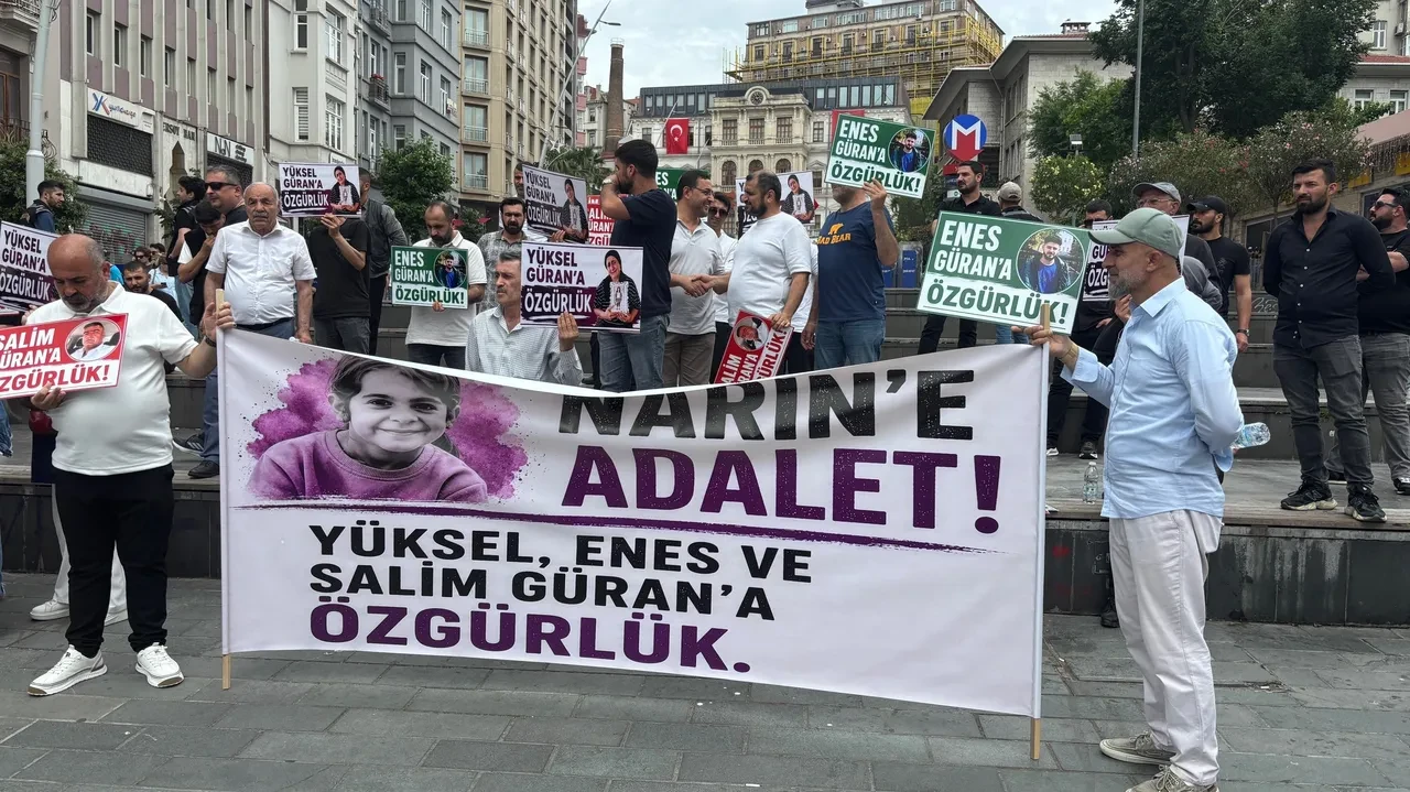 Narin Güran'ın babası kararı protesto etti: "Kızımızı öldürecek kadar zalim değiliz"