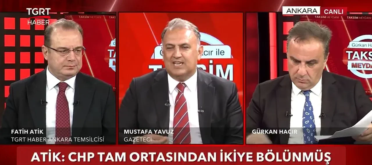 Özgür Özel neden TGRT Haber'i hedef alıyor? Gürkan Hacır ve Fatih Atik'ten tepki: Şiir yazdıracak kadar etkili yayın yaptık