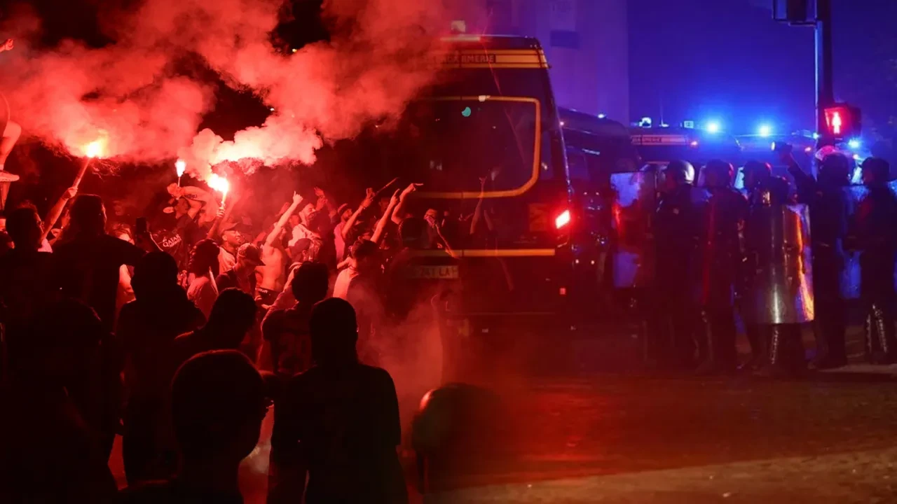 PSG'nin Şampiyonlar Ligi zaferi sonrası Fransa savaş alanına döndü: 400'den fazla gözaltı