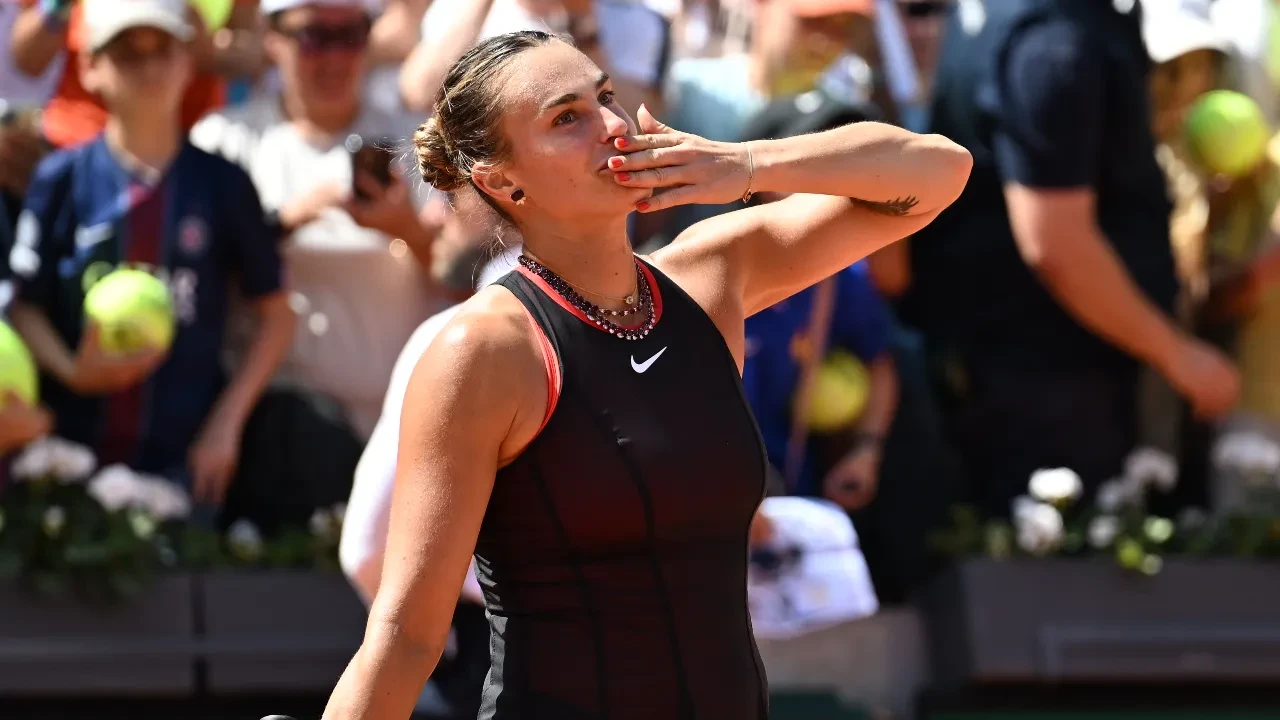 Sabalenka, Roland Garros'ta 4. turda! Belaruslu tenisçi, Daria Kasatkina'yı mağlup etti