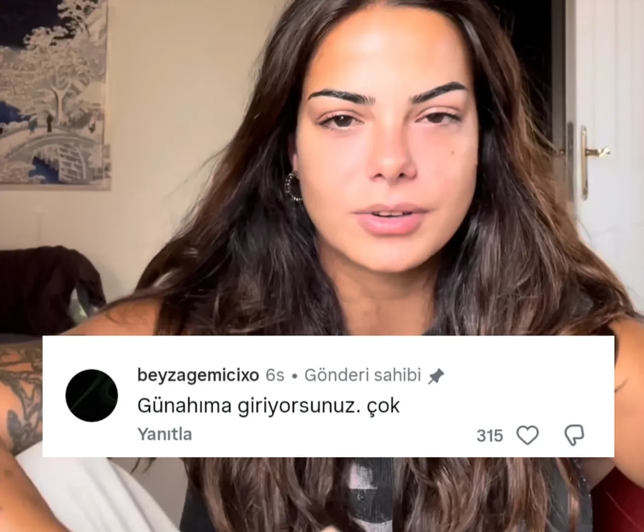 Survivor Beyza Gemici aşk iddiasını yalanlamıştı, şimdi de susmadı! Gemici'den linç yorumlarına tepki