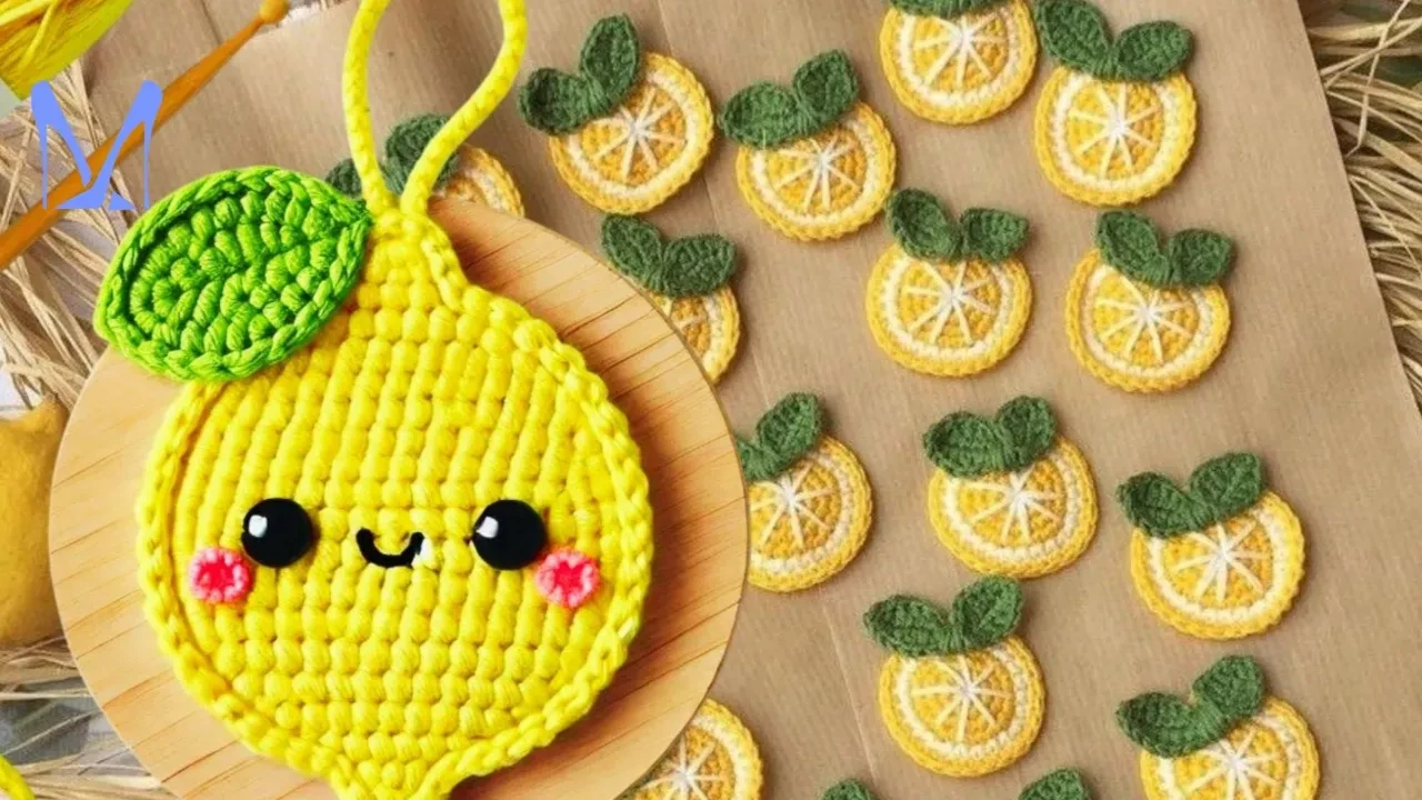 Tığ işi limonlu mutfak setleri sosyal medyada viral oldu! Yaz mutfaklarına renk katan modeller 2026