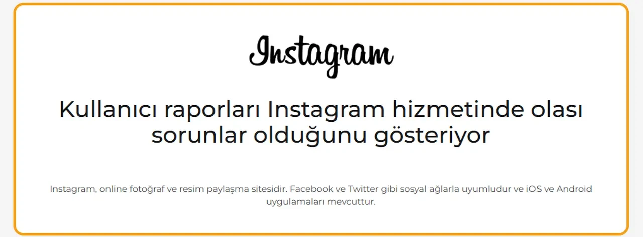 Instagram çöktü mü: Sorun mu var, neden açılmıyor? 4 Mayıs erişim sorunu son dakika