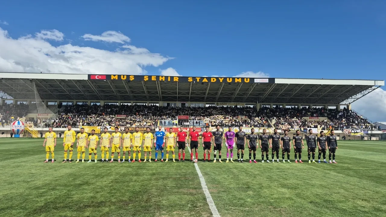 Muşspor adını finale yazdırdı! Muş temsilcisi, Aliağa FK'yi penaltılarla eledi