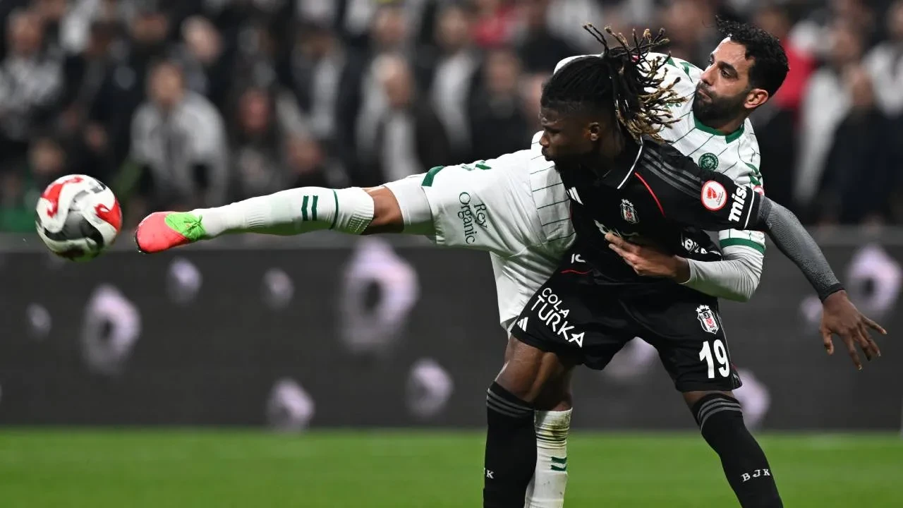 Beşiktaş kupaya veda etti! Konyaspor, 1-0 kazanarak finale yükseldi