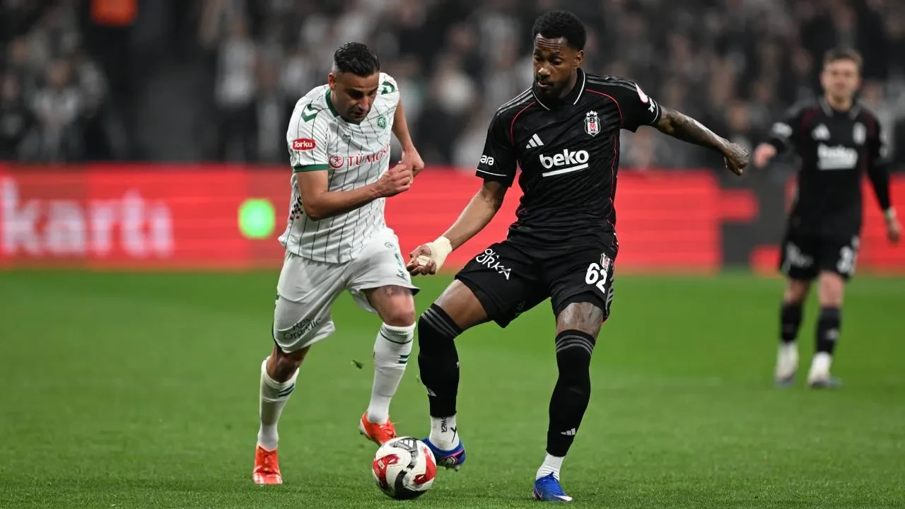Beşiktaş kupaya veda etti! Konyaspor, 1-0 kazanarak finale yükseldi