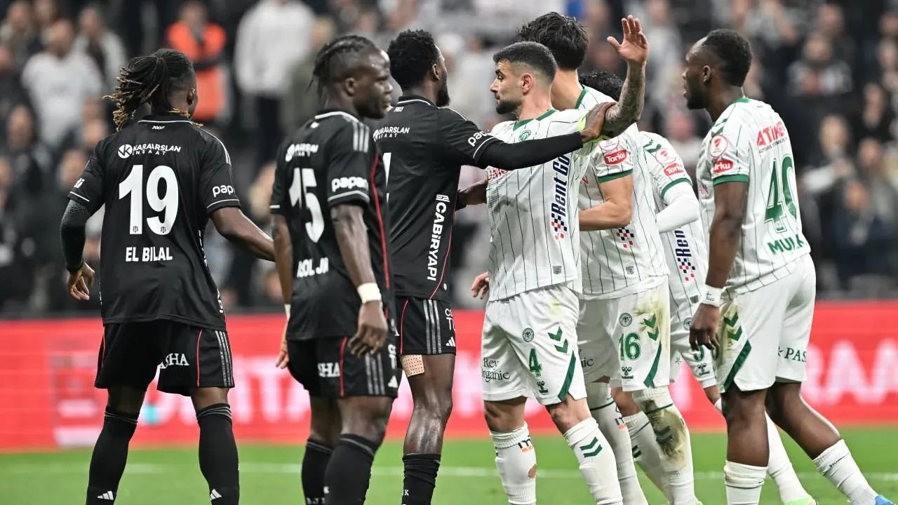 Beşiktaş kupaya veda etti! Konyaspor, 1-0 kazanarak finale yükseldi