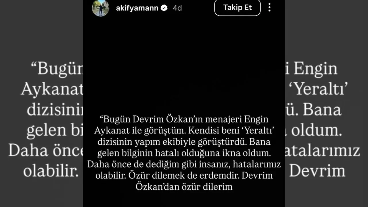 Devrim Özkan saçı kokuyor iddiaları asılsız çıktı! Magazin muhabiri özür diledi
