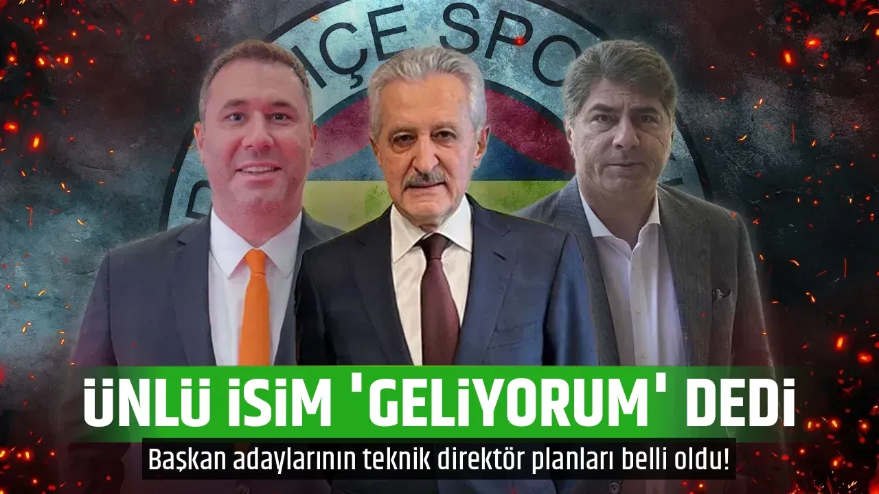 ÜNLÜ İSİM 'GELİYORUM' DEDİ