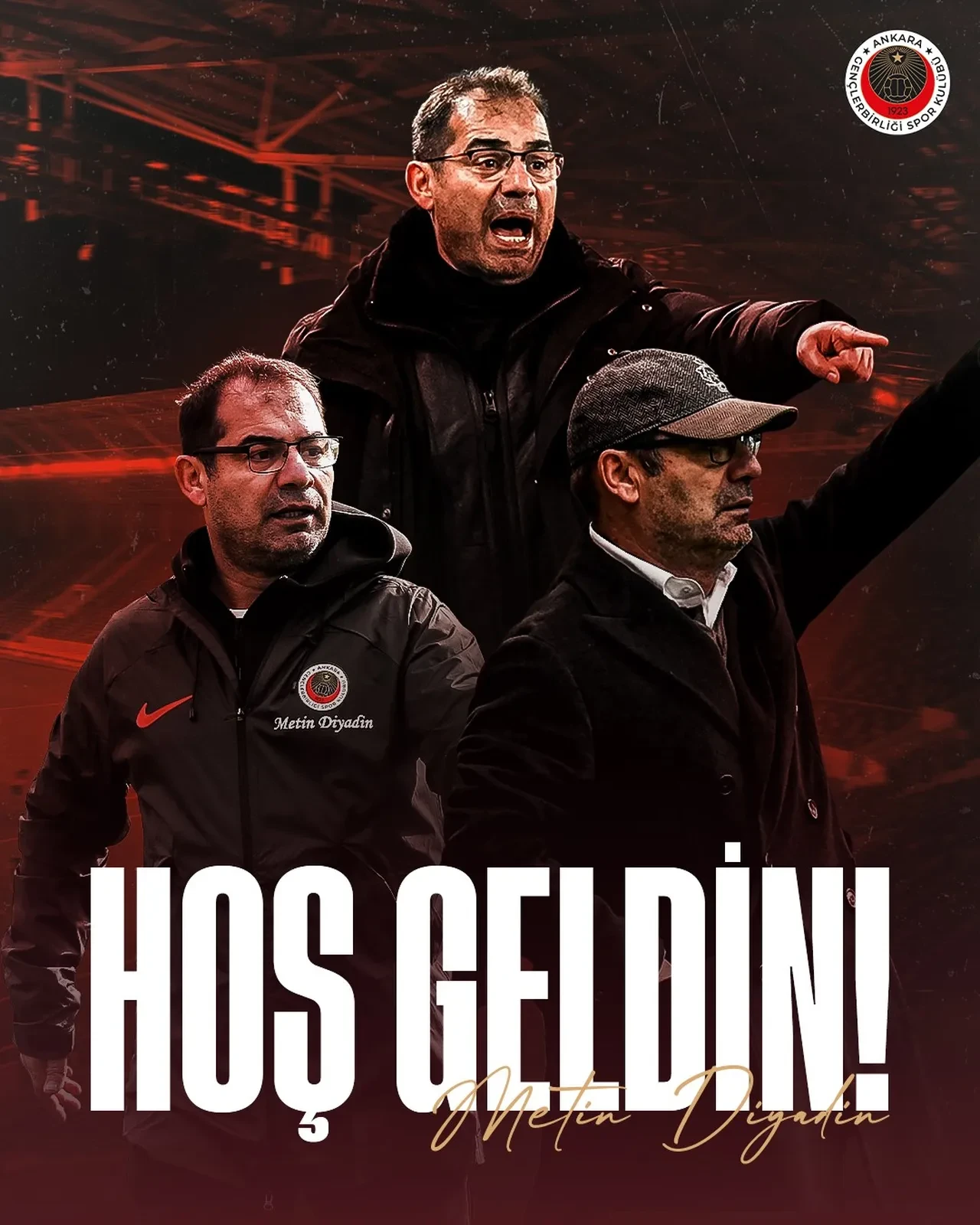Gençlerbirliği yeniden Metin Diyadin ile anlaştı! Kırmızı-siyahlılarda 4. Diyadin dönemi başladı