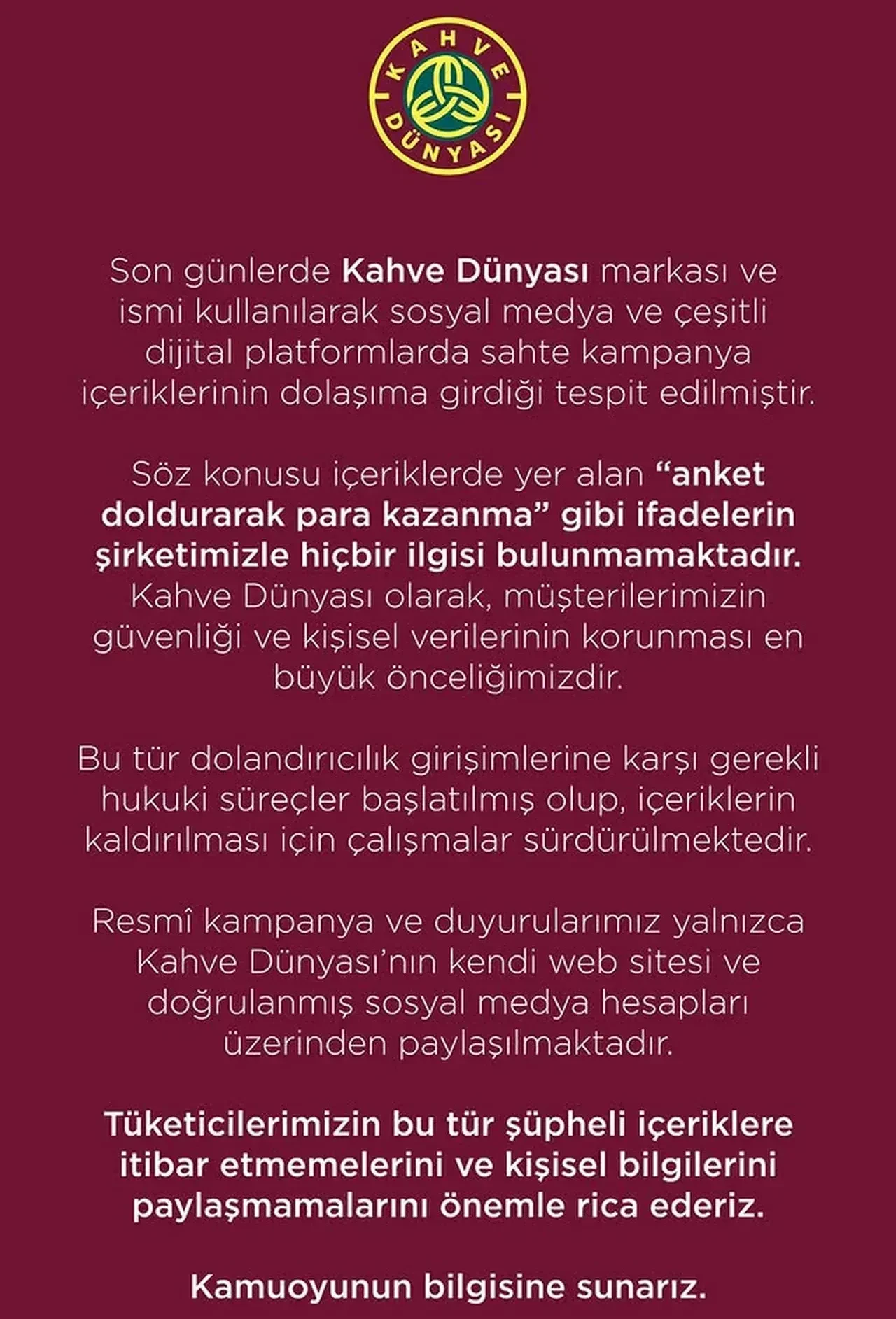 Kahve Dünyası Anneler Günü 50 bin lira hediye çeki gerçek mi, sahte mi? Sosyal medyada dolaşıma sokuldu