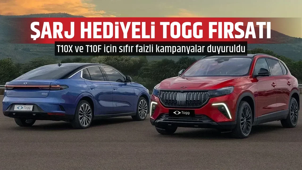 ŞARJ HEDİYELİ TOGG FIRSATI