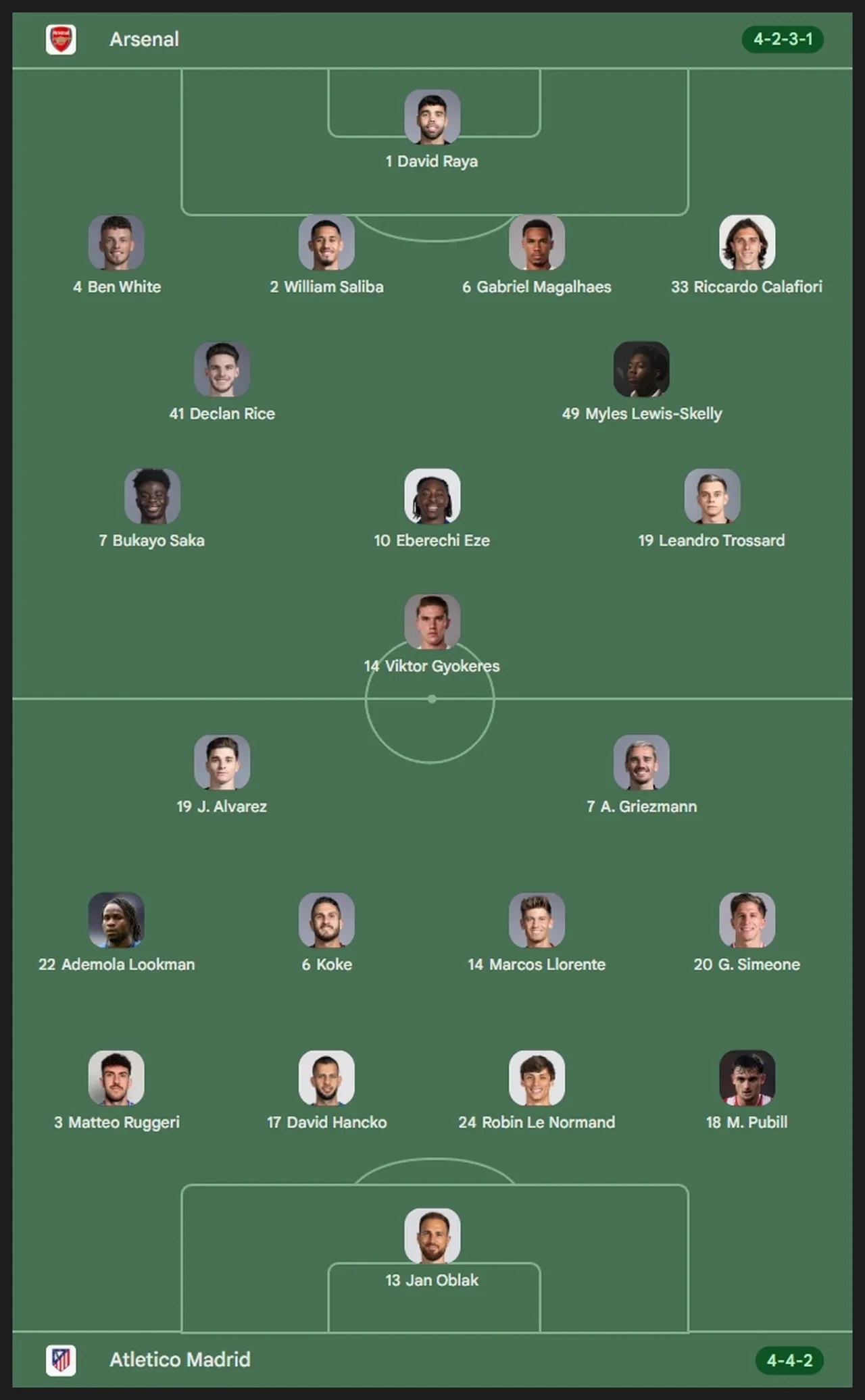 TRT 1 CANLI Arsenal Atletico Madrid maçı nereden izlenir? Şifresiz yayınlanacak
