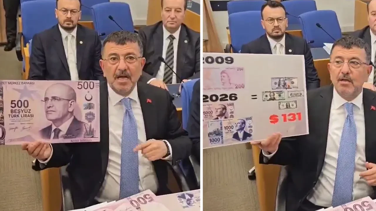 Veli Ağbaba'nın Plan Bütçe Komisyonu konuşmasında sahte para gerilimi: Tekne görüntüsüne de açıklaması var