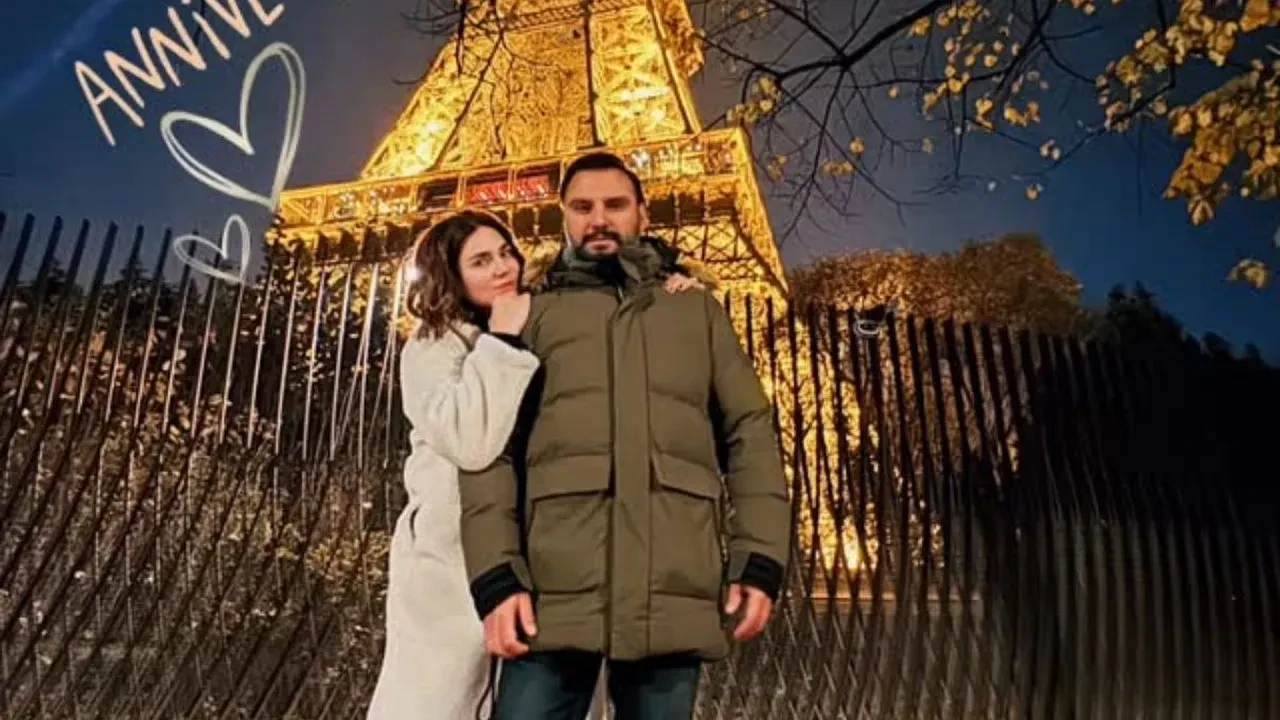 Alişan’dan Buse Varol’a romantik sürpriz! Evlilik yıldönümünde sete baskın yaptı