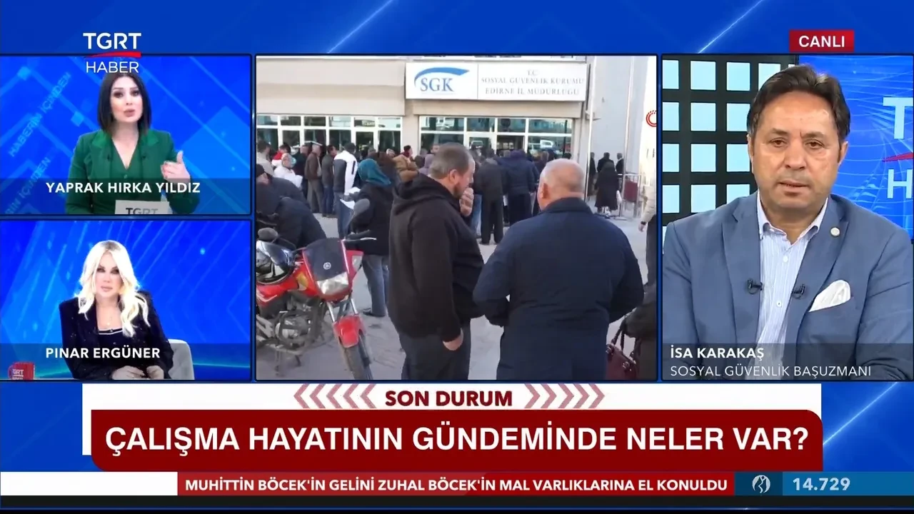 En düşük emekli maaşı için şok tahmin! İsa Karakaş canlı yayında sıfır zam alacakları açıkladı