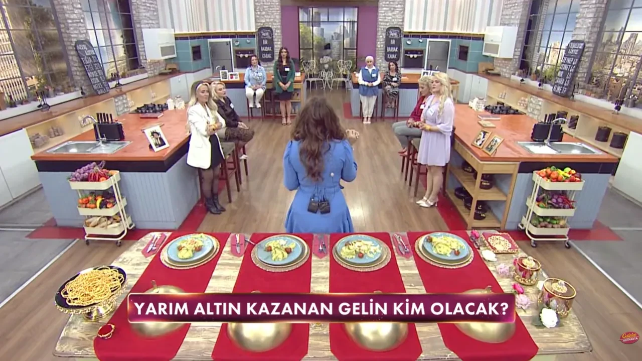 gelinim mutfakta yarım altın