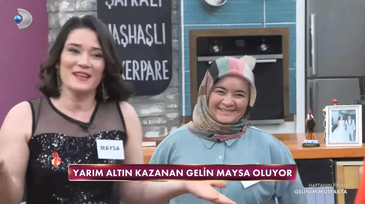 gelinim mutfakta yarım altın