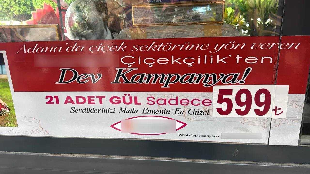 Serada 5 TL, çiçekçide 100 TL! Anneler Günü öncesi çiçek piyasasında akılalmaz fiyat oyunu