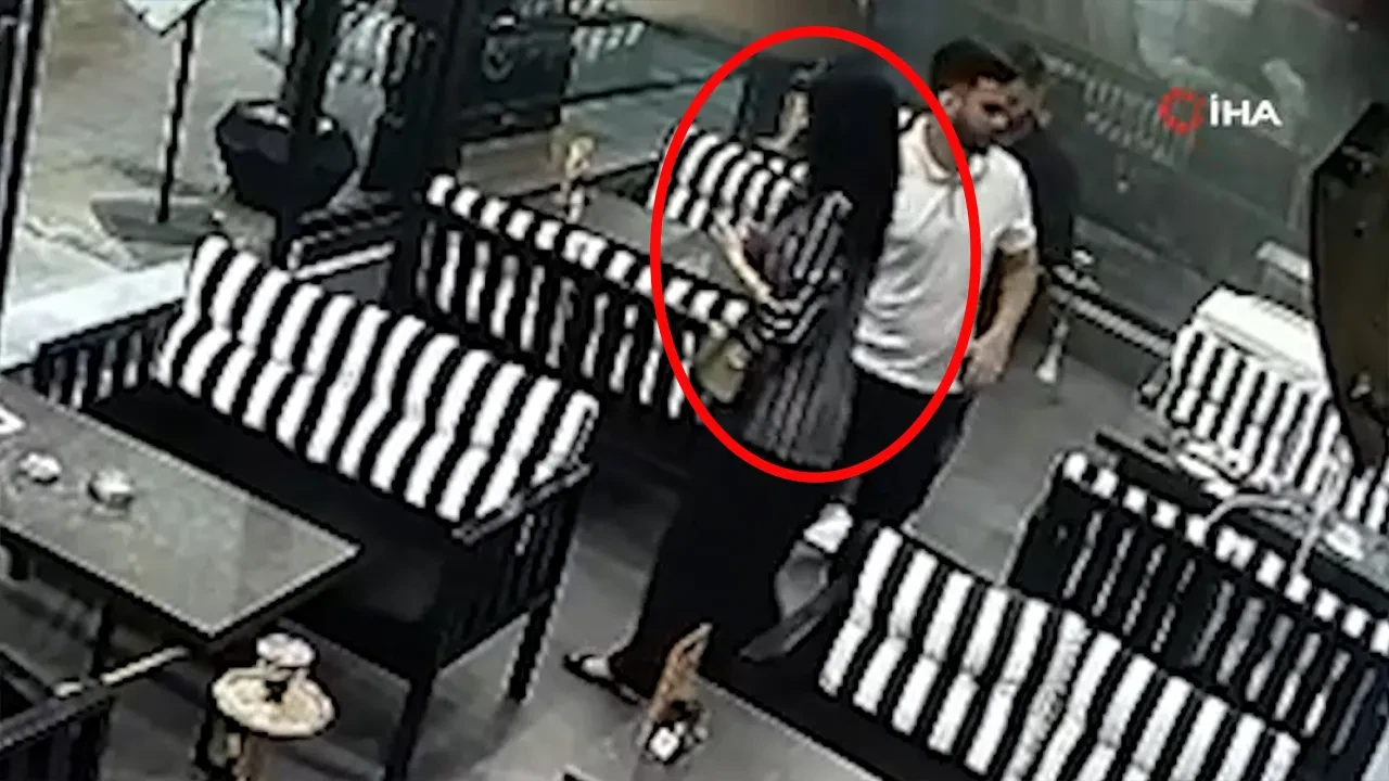 Vahşice öldürülen Kübra'nın son görüntüleri ortaya çıktı! Katilleriyle bir arada