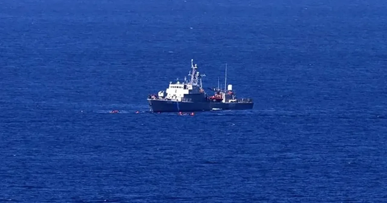 Yunanistan açıklarında gemi battı: 8'i Türk mürettebat kurtarıldı