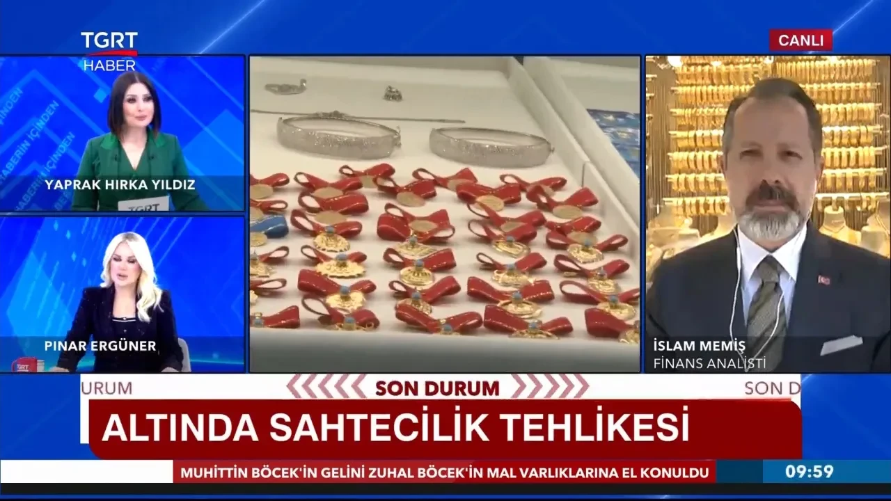 Yüzde 50 indirimli altın alanlar yandı! İslam Memiş canlı yayında yıl sonu rakamı verdi