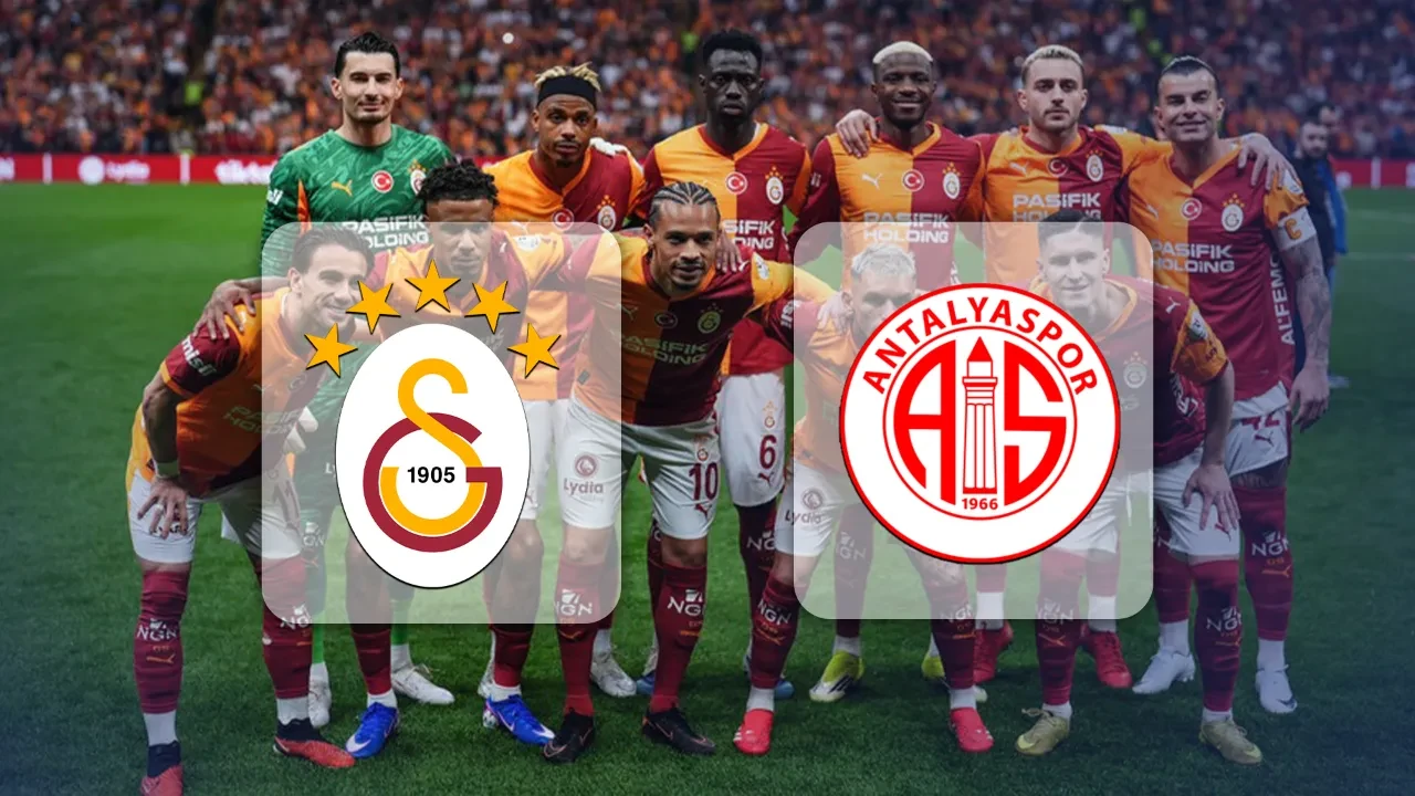 Galatasaray Antalyaspor maç kadrosu ve muhtemel 11 belli oldu