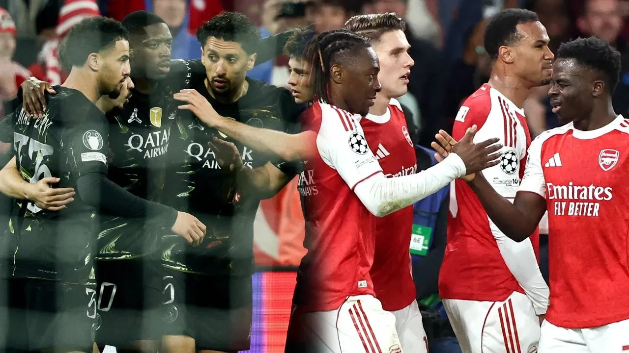Şampiyonlar Ligi'nde finalin adı belli oldu! PSG ile Arsenal kupa için karşılaşacak